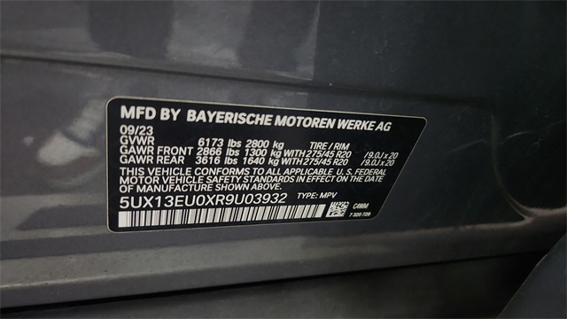 2024 BMW X5 sDrive40i Image 45 of 52