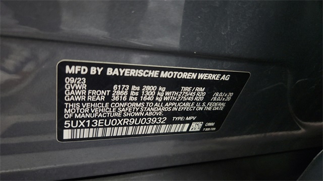 2024 BMW X5 sDrive40i Image 44 of 52