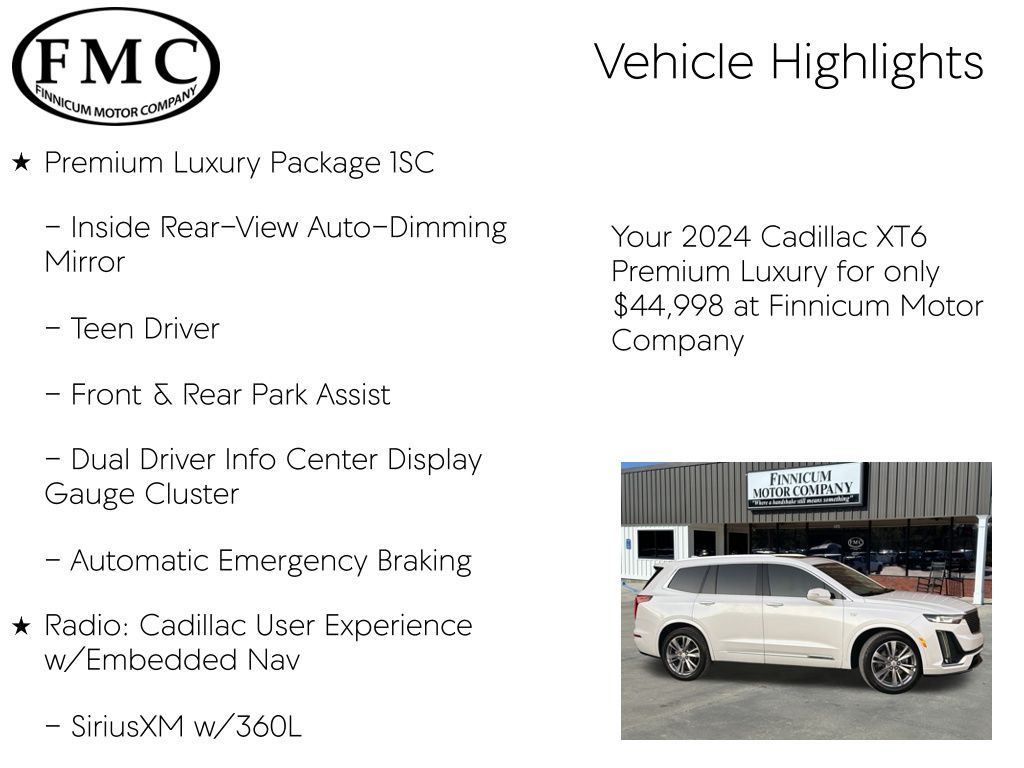 2024 Cadillac XT6 Premium Luxury Image 35 of 45