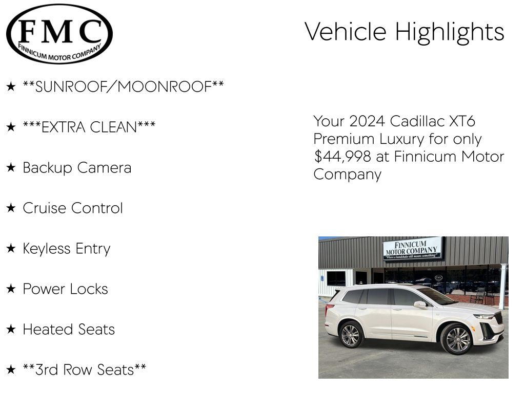 2024 Cadillac XT6 Premium Luxury Image 38 of 45