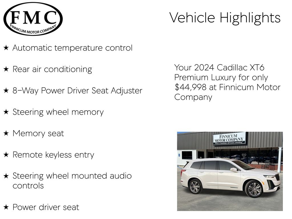 2024 Cadillac XT6 Premium Luxury Image 37 of 45