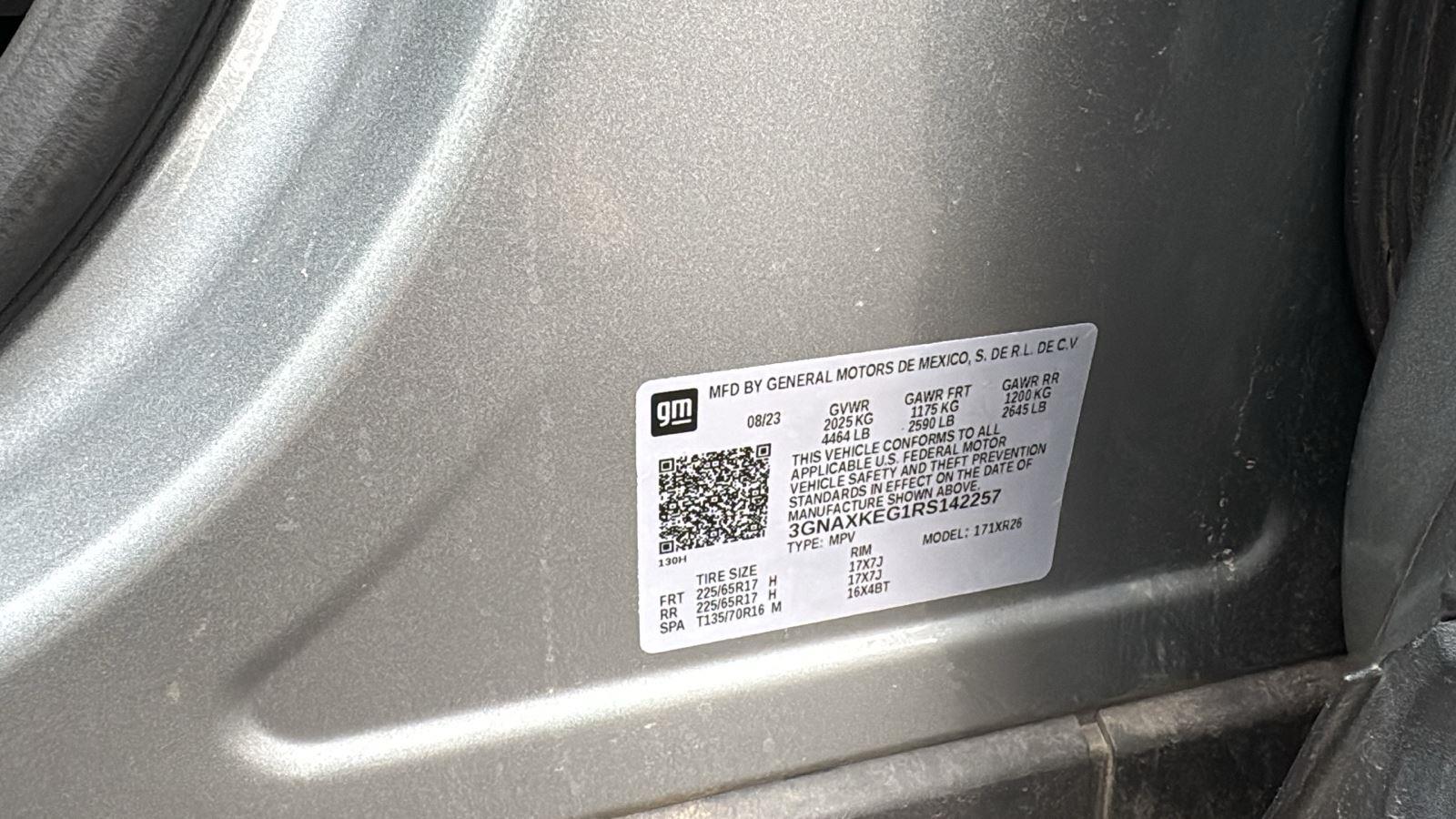 2024 Chevrolet Equinox LT Image 24 of 27