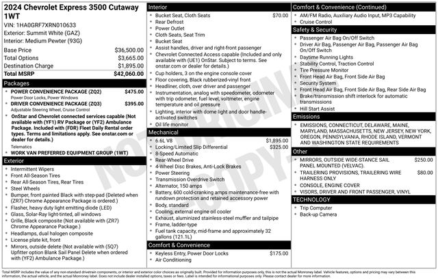 2024 Chevrolet Express Base Image 24 of 34