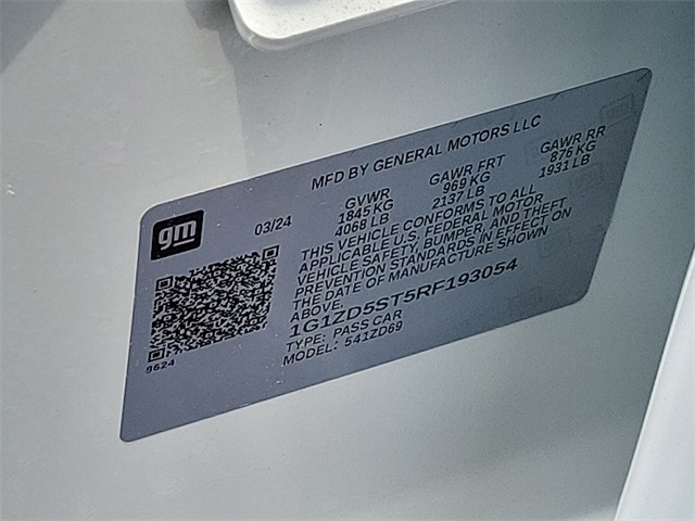 2024 Chevrolet Malibu LT Image 10 of 11