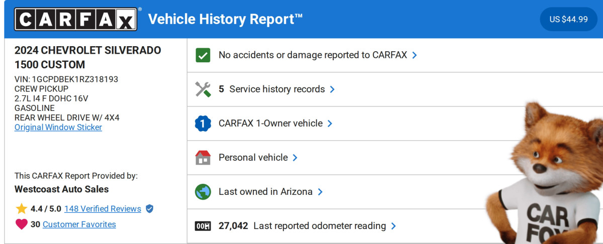 2024 Chevrolet Silverado 1500 Custom Image 31 of 38