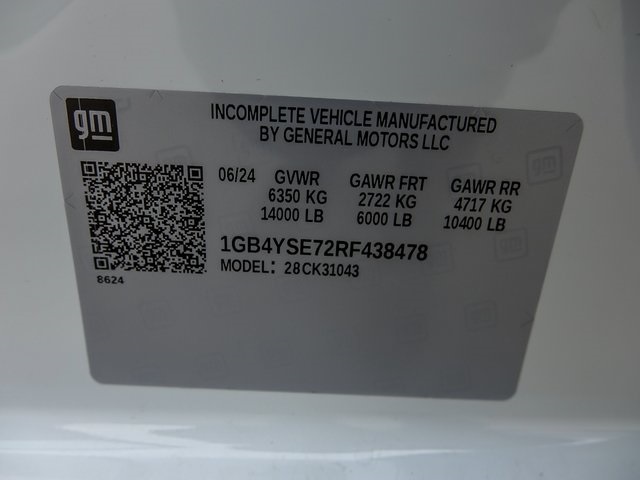 2024 Chevrolet Silverado 3500HD Work Truck Image 26 of 27