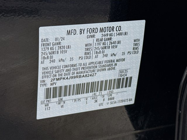 2024 Ford Edge SEL Image 31 of 34