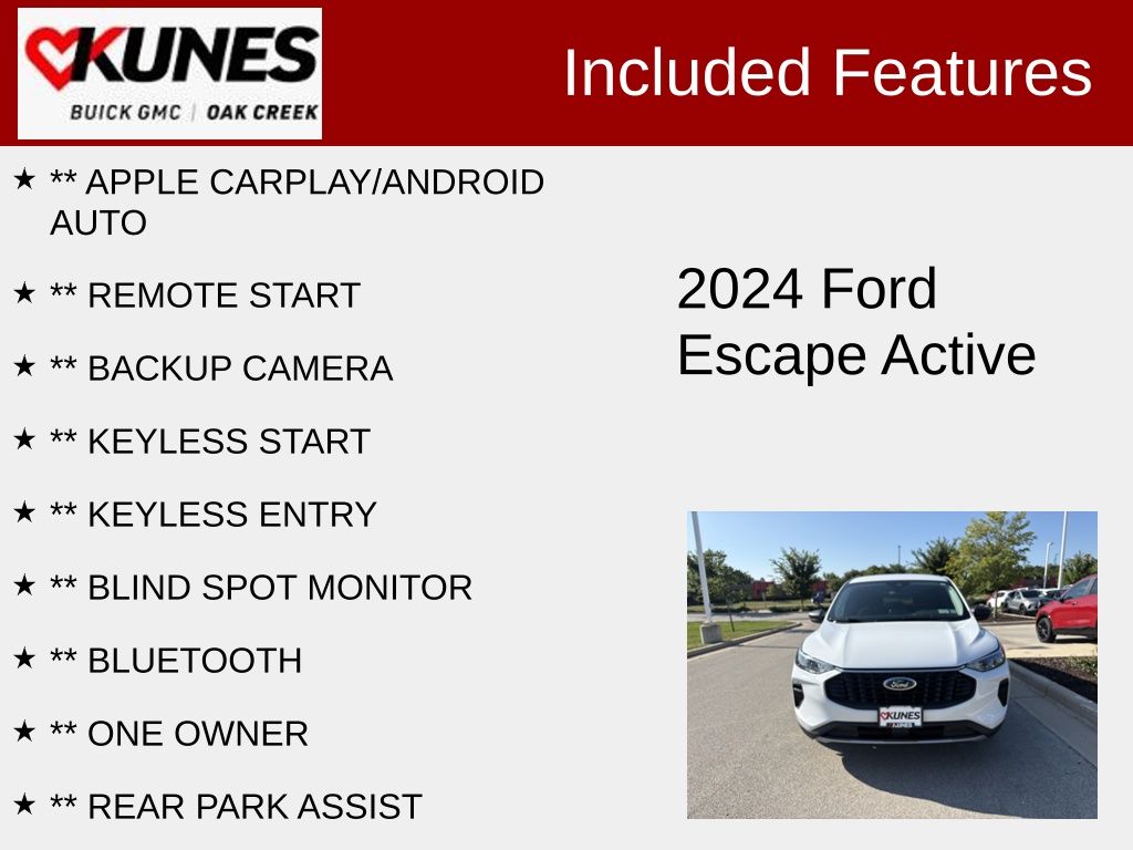 2024 Ford Escape Active Image 3 of 25