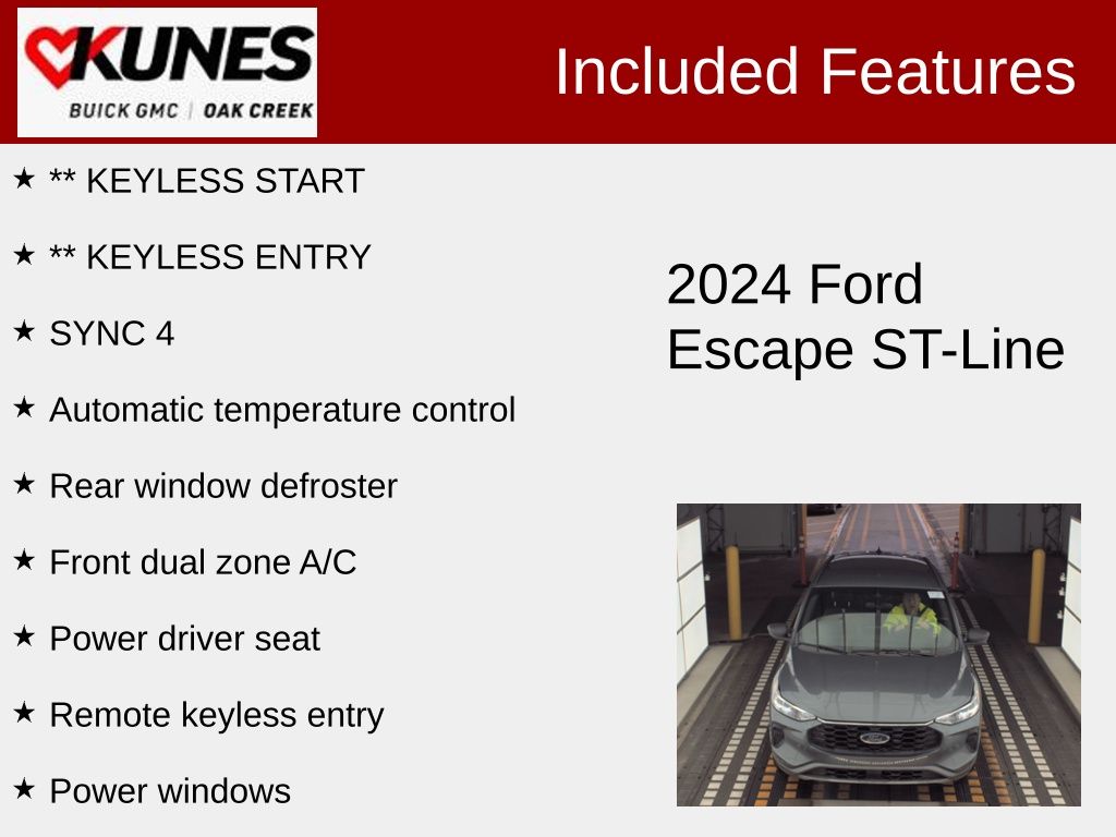 2024 Ford Escape ST-Line Image 23 of 25