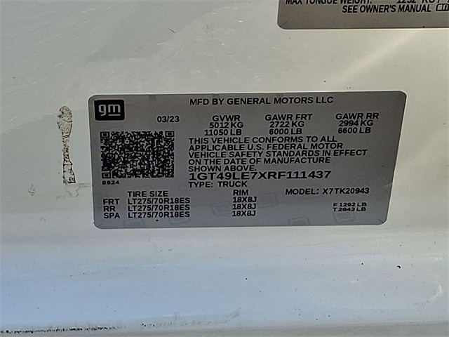 2024 GMC Sierra 2500HD Pro Image 32 of 38