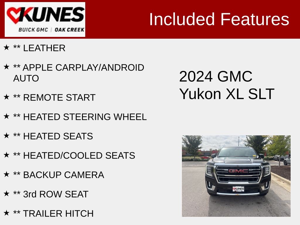 2024 GMC Yukon XL SLT Image 15 of 27