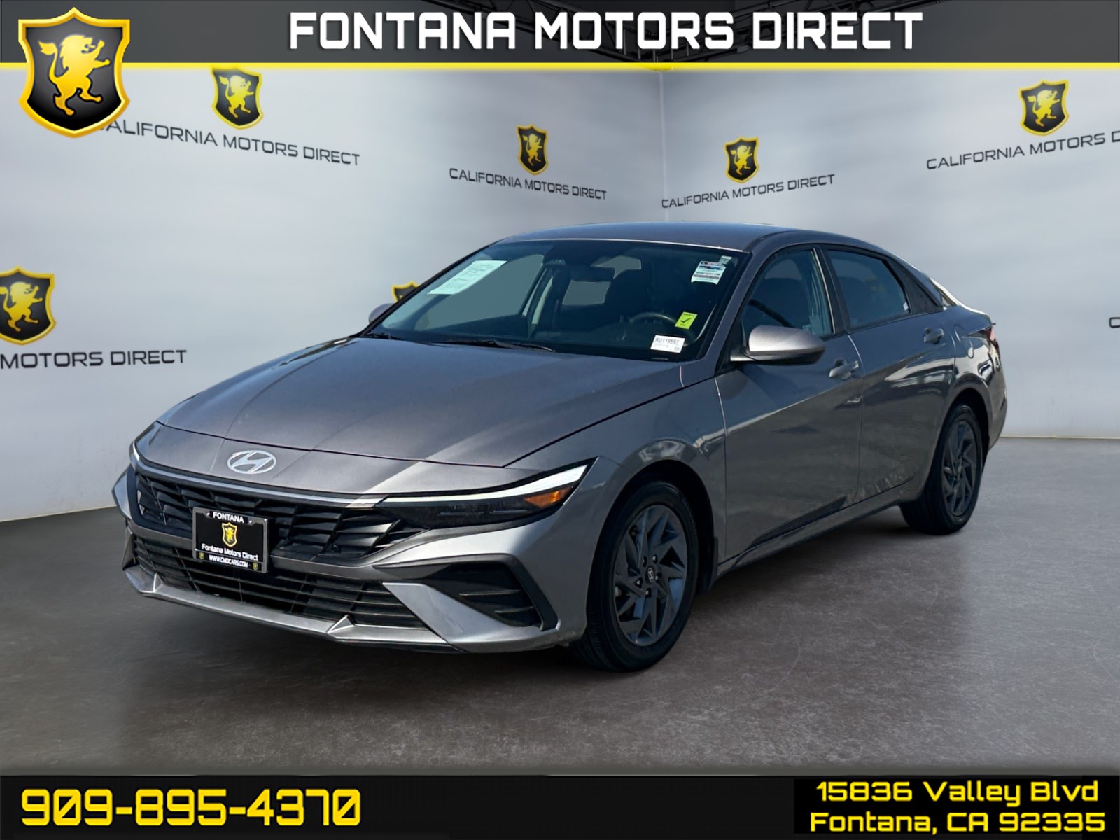 2024 Hyundai Elantra Hybrid Blue Image 1 of 24