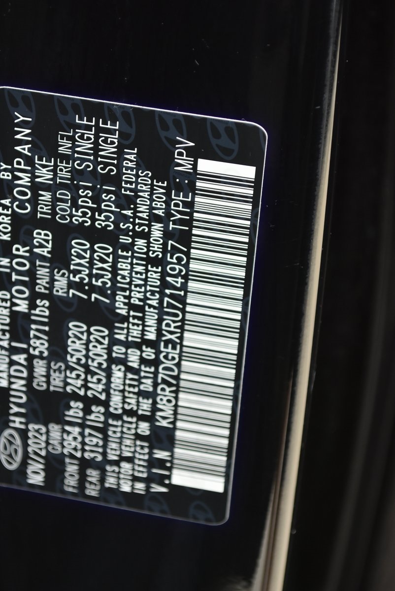 2024 Hyundai Palisade Calligraphy Night Edition Image 31 of 40