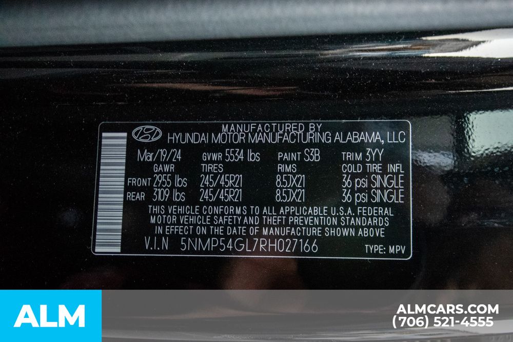 2024 Hyundai Santa Fe Calligraphy Image 21 of 49