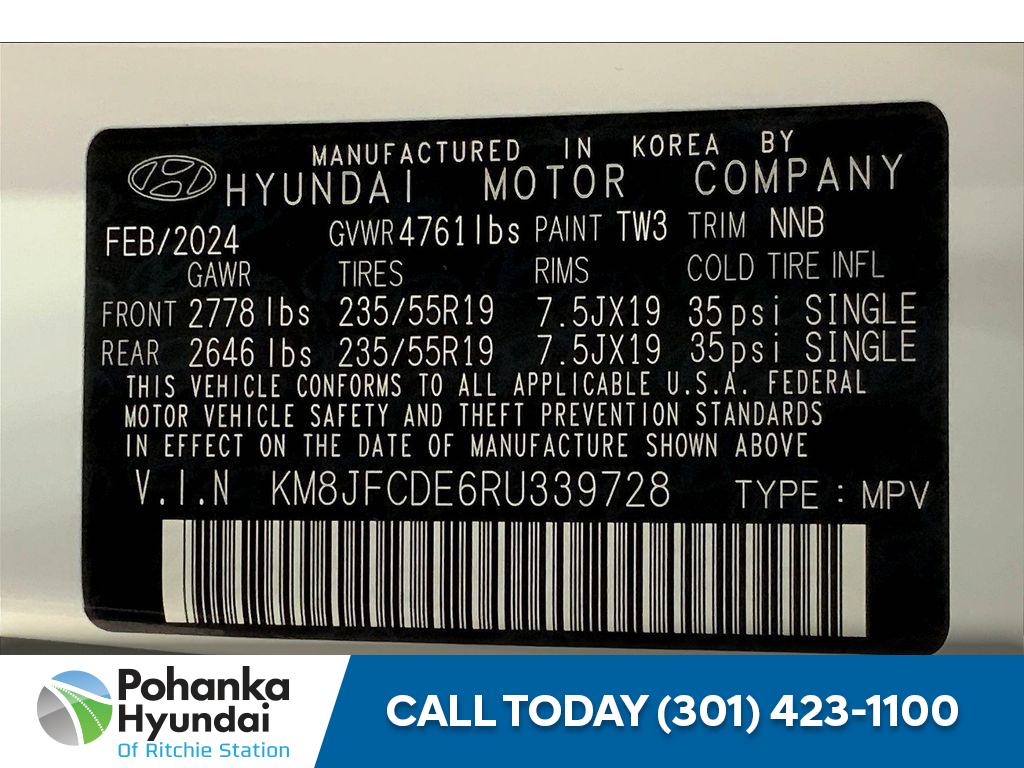 2024 Hyundai Tucson XRT Image 13 of 22