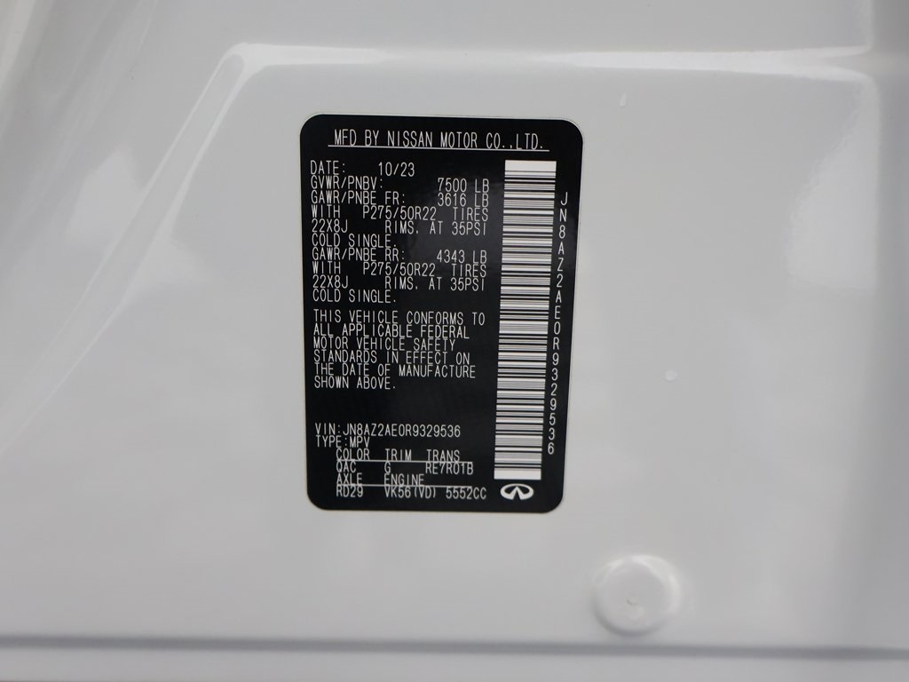 2024 INFINITI QX80 Premium Select Image 40 of 65