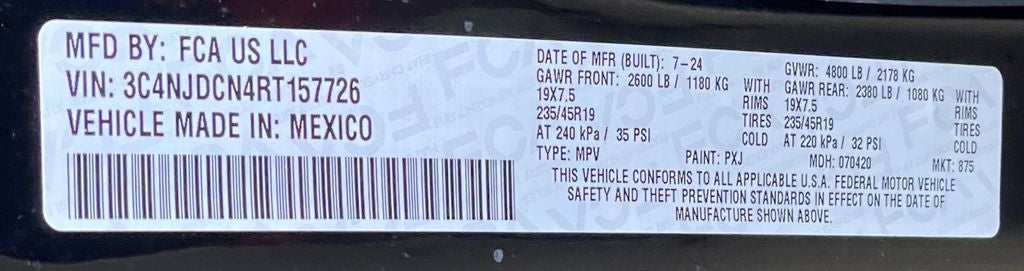 2024 Jeep Compass Limited Image 52 of 52