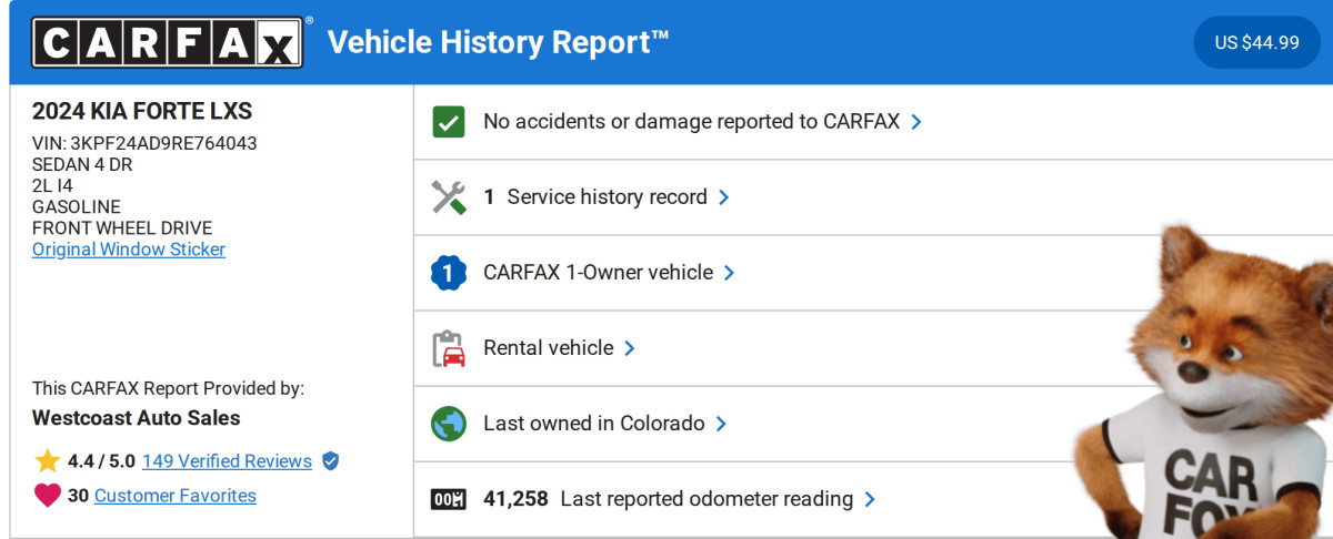 2024 Kia Forte LXS Image 30 of 32