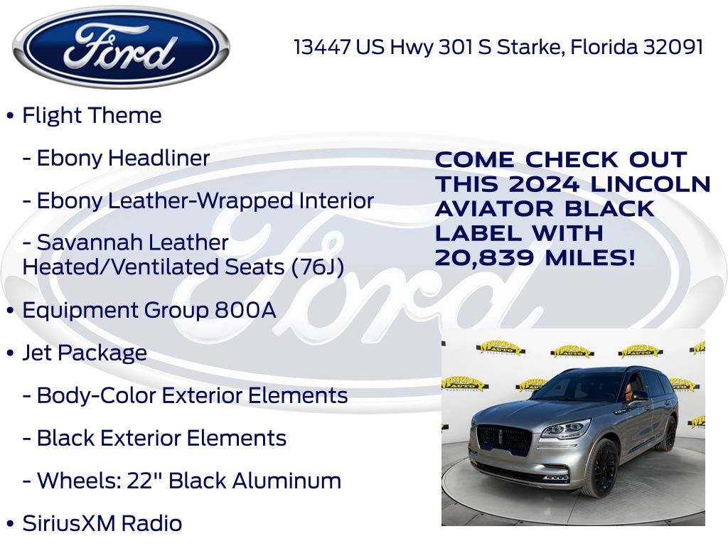 2024 Lincoln Aviator Black Label Image 30 of 40