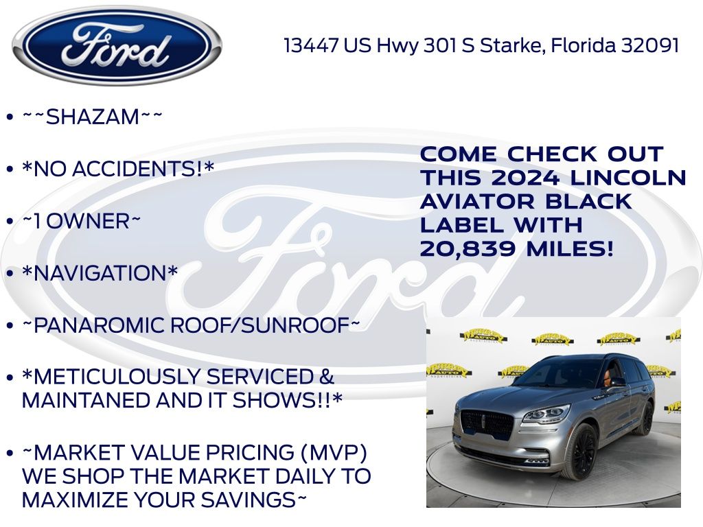 2024 Lincoln Aviator Black Label Image 28 of 40