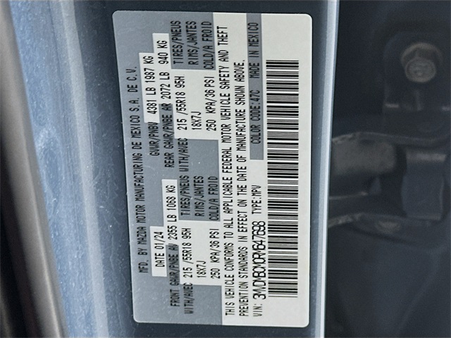 2024 Mazda CX-30 2.5 S Carbon Edition Image 25 of 30