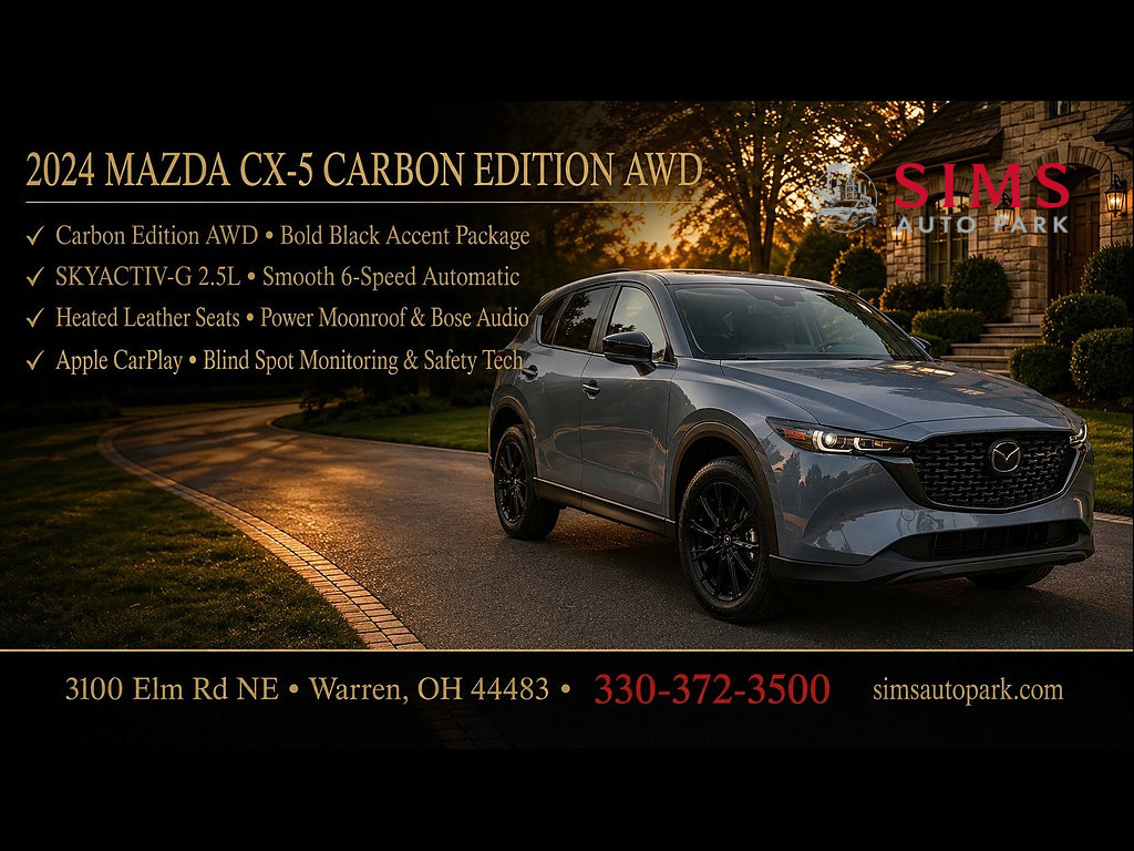 2024 Mazda CX-5 2.5 S Carbon Edition Image 2 of 34