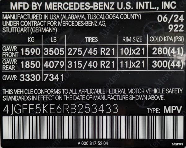 2024 Mercedes-Benz GLS 450 Image 24 of 27