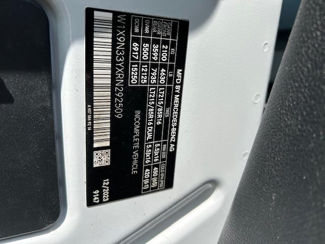 2024 Mercedes-Benz Sprinter Chassis Image 27 of 36