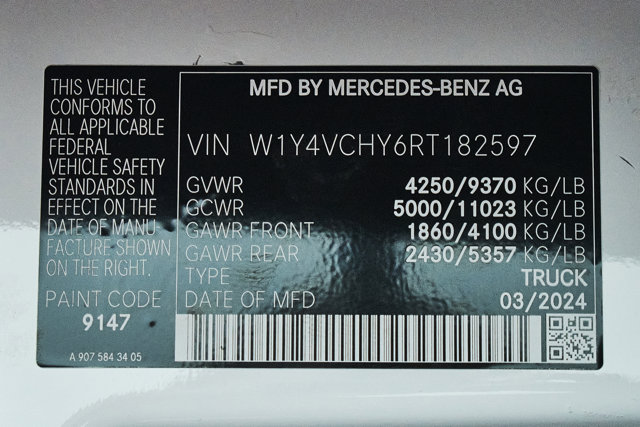 2024 Mercedes-Benz eSprinter Cargo Van Base Image 30 of 30