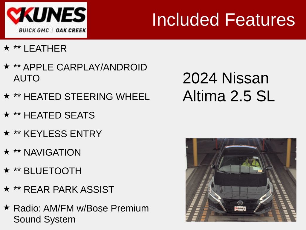 2024 Nissan Altima 2.5 SL Image 25 of 25