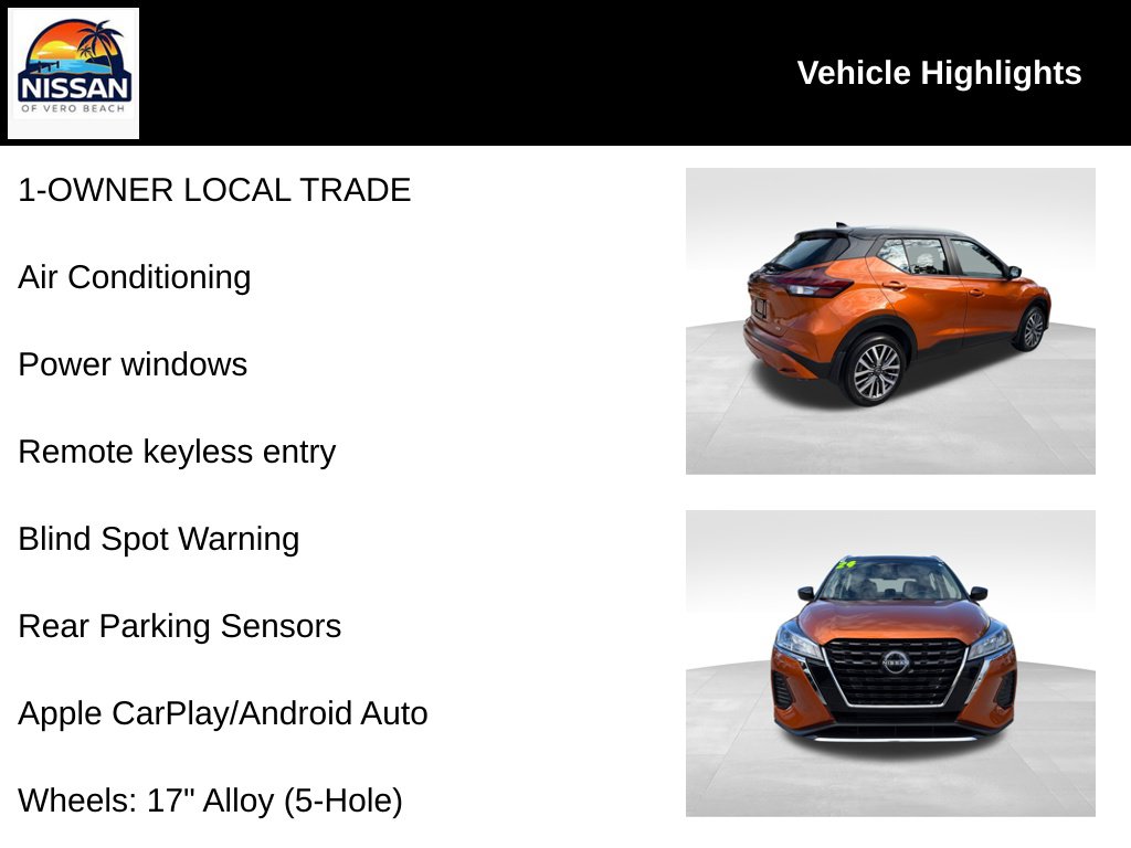 2024 Nissan Kicks SV Image 3 of 33