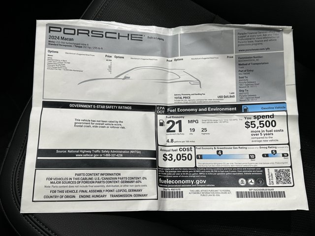 2024 Porsche Macan Base Image 43 of 57