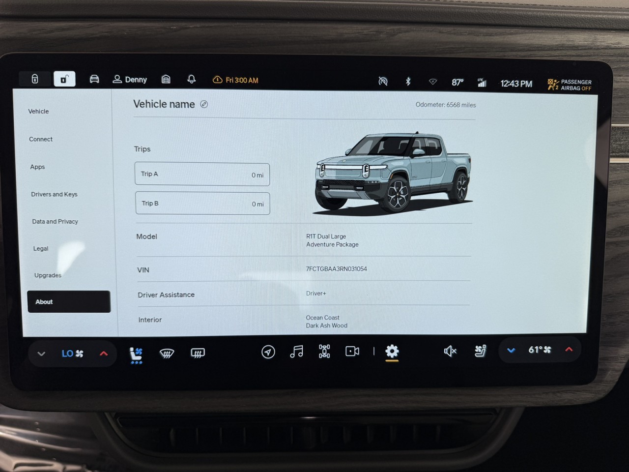 2024 Rivian R1T Adventure Image 13 of 21