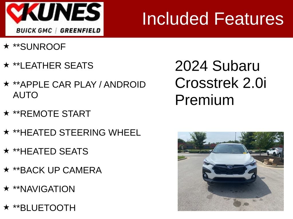 2024 Subaru Crosstrek Premium Image 3 of 26