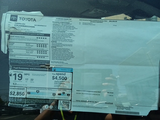 2024 Toyota Tundra SR5 Image 11 of 11