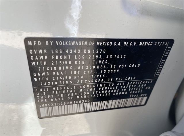 2024 Volkswagen Taos SE Image 24 of 24