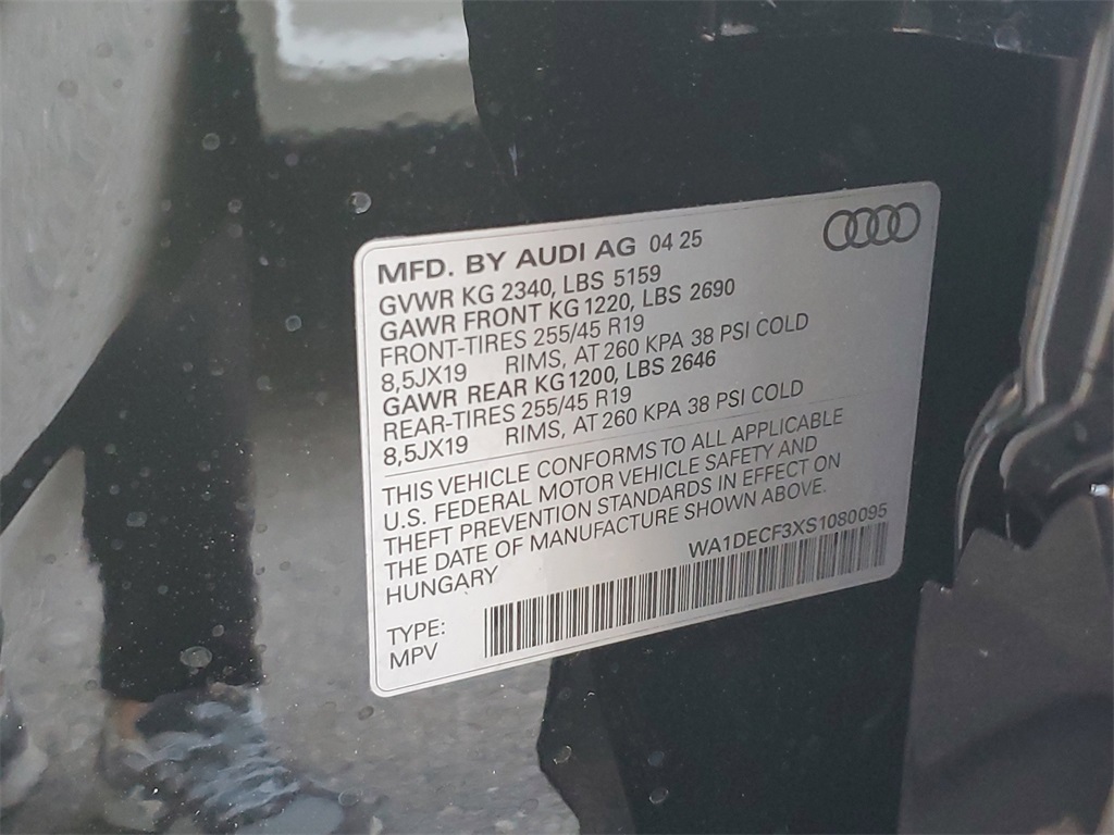 2025 Audi Q3 S Line Premium Image 26 of 31