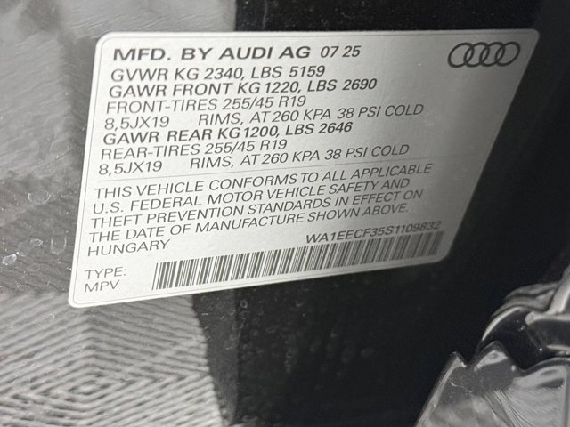 2025 Audi Q3 S Line Premium Plus Image 22 of 28
