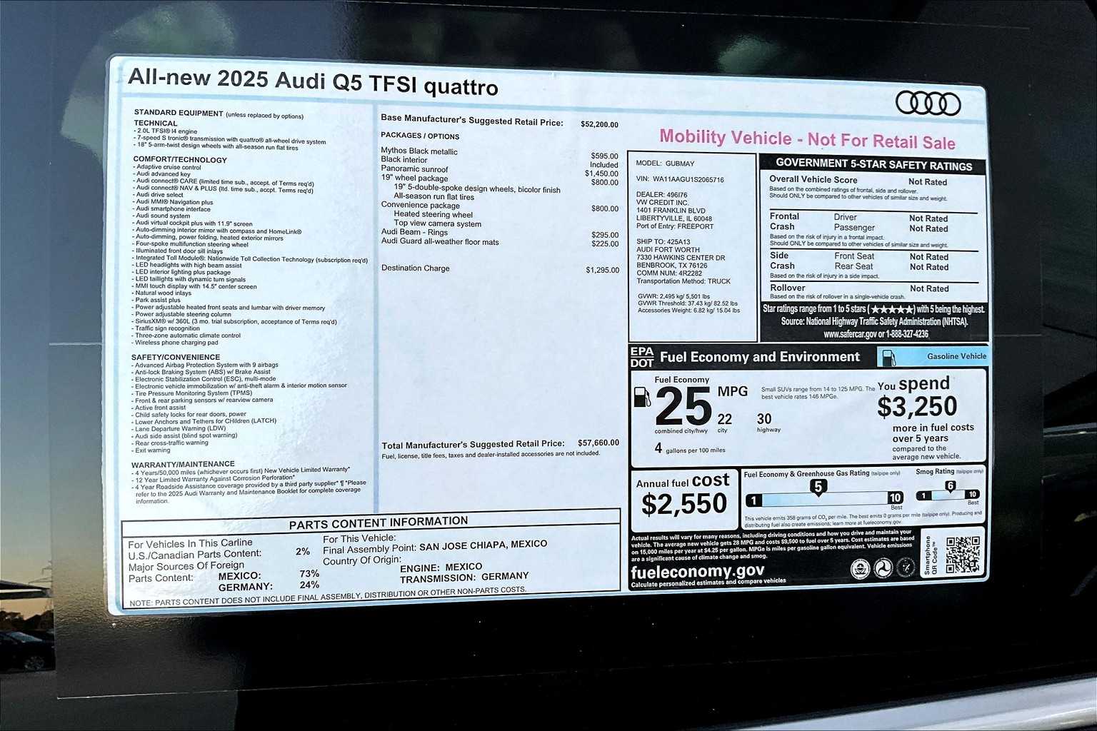 2025 Audi Q5 Premium Image 15 of 19