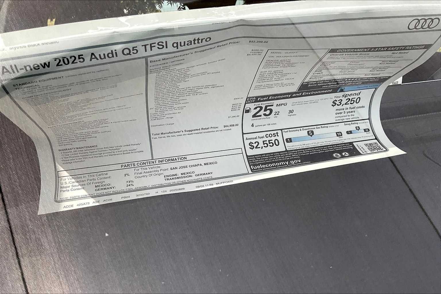 2025 Audi Q5 Prestige Image 19 of 19