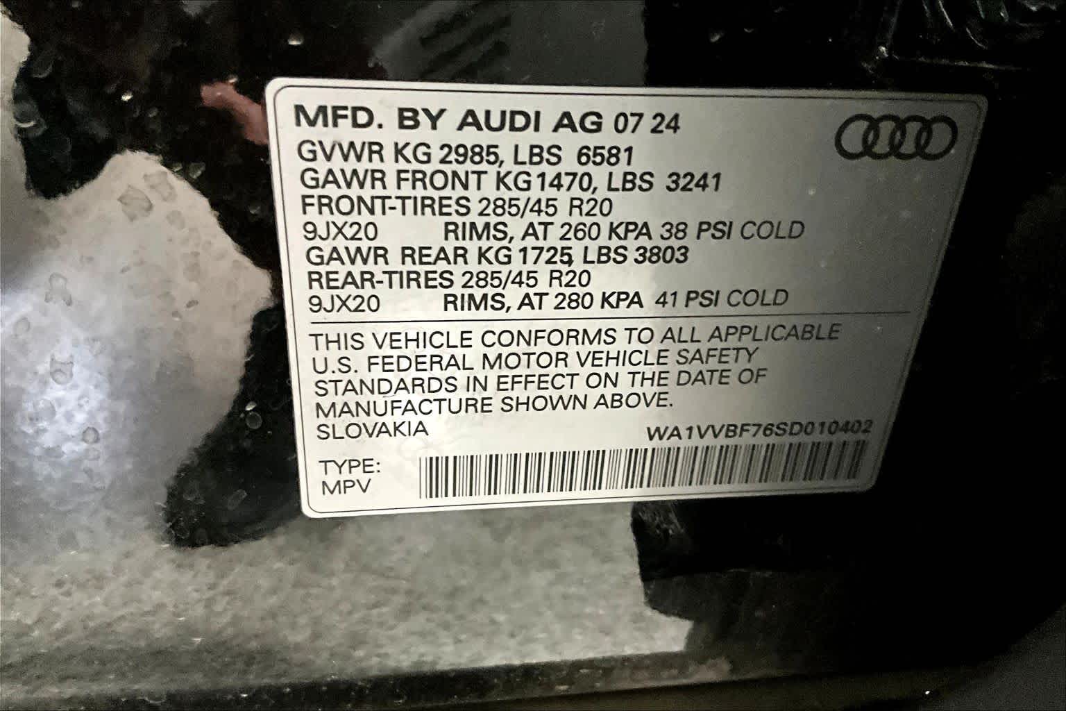 2025 Audi Q7 Prestige Image 23 of 30