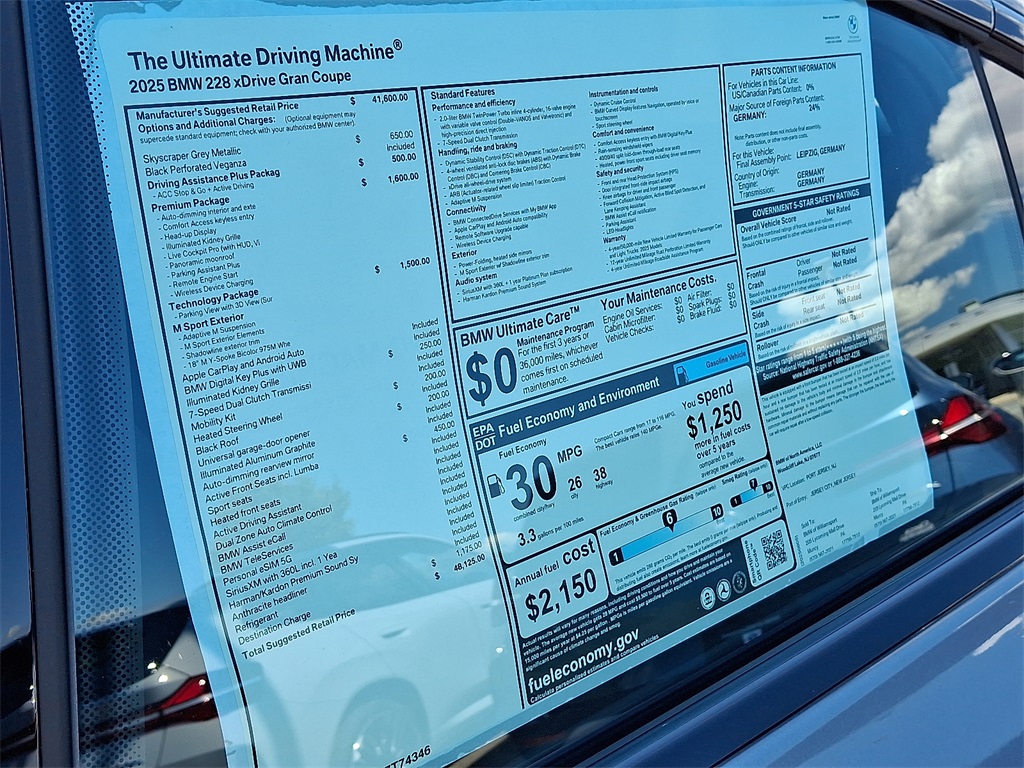 2025 BMW 2 Series 228 xDrive Image 17 of 18