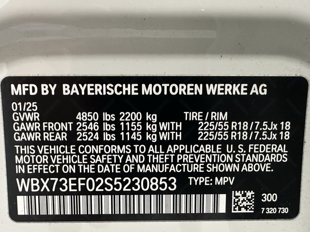 2025 BMW X1 xDrive28i Image 52 of 66