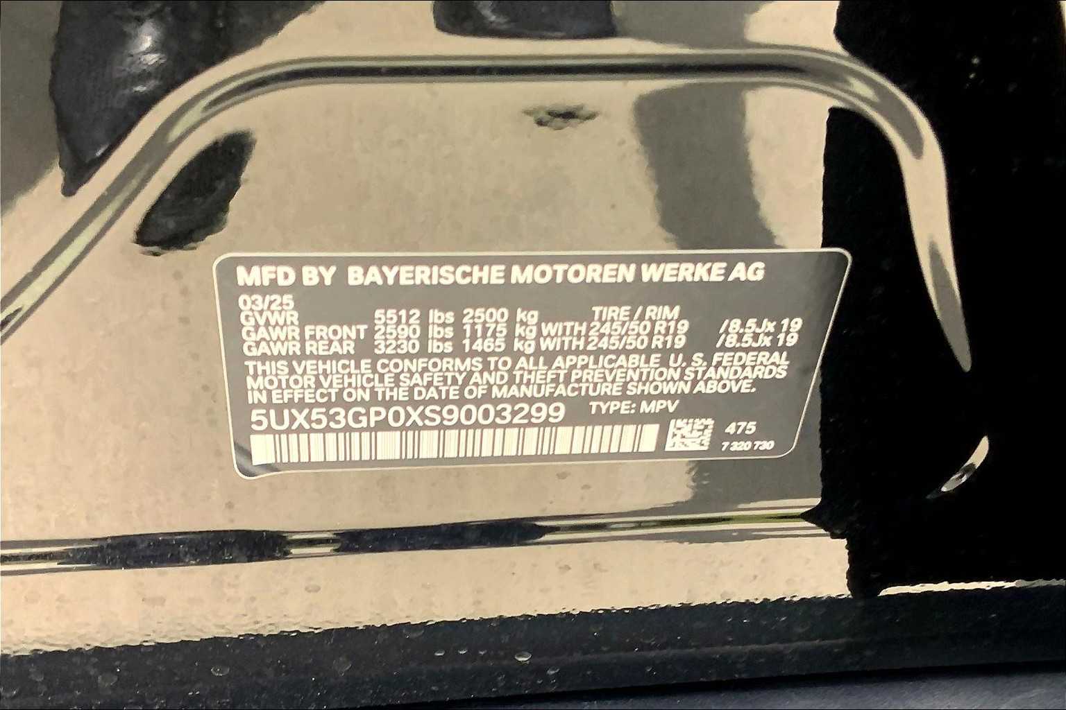 2025 BMW X3 30 xDrive Image 14 of 19