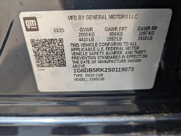 2025 Cadillac CT4 Premium Luxury Image 20 of 20