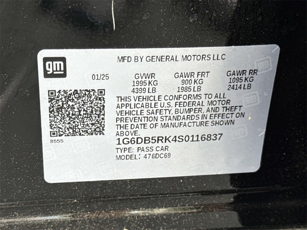 2025 Cadillac CT4 Premium Luxury Image 21 of 25