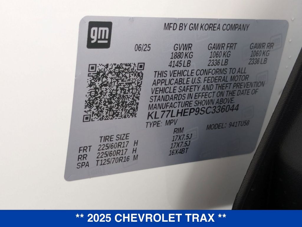 2025 Chevrolet Trax LT Image 27 of 34