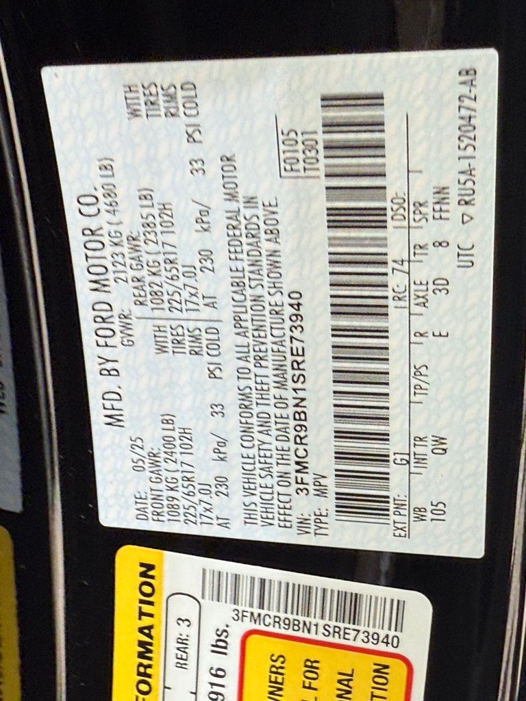 2025 Ford Bronco Sport Big Bend Image 34 of 39