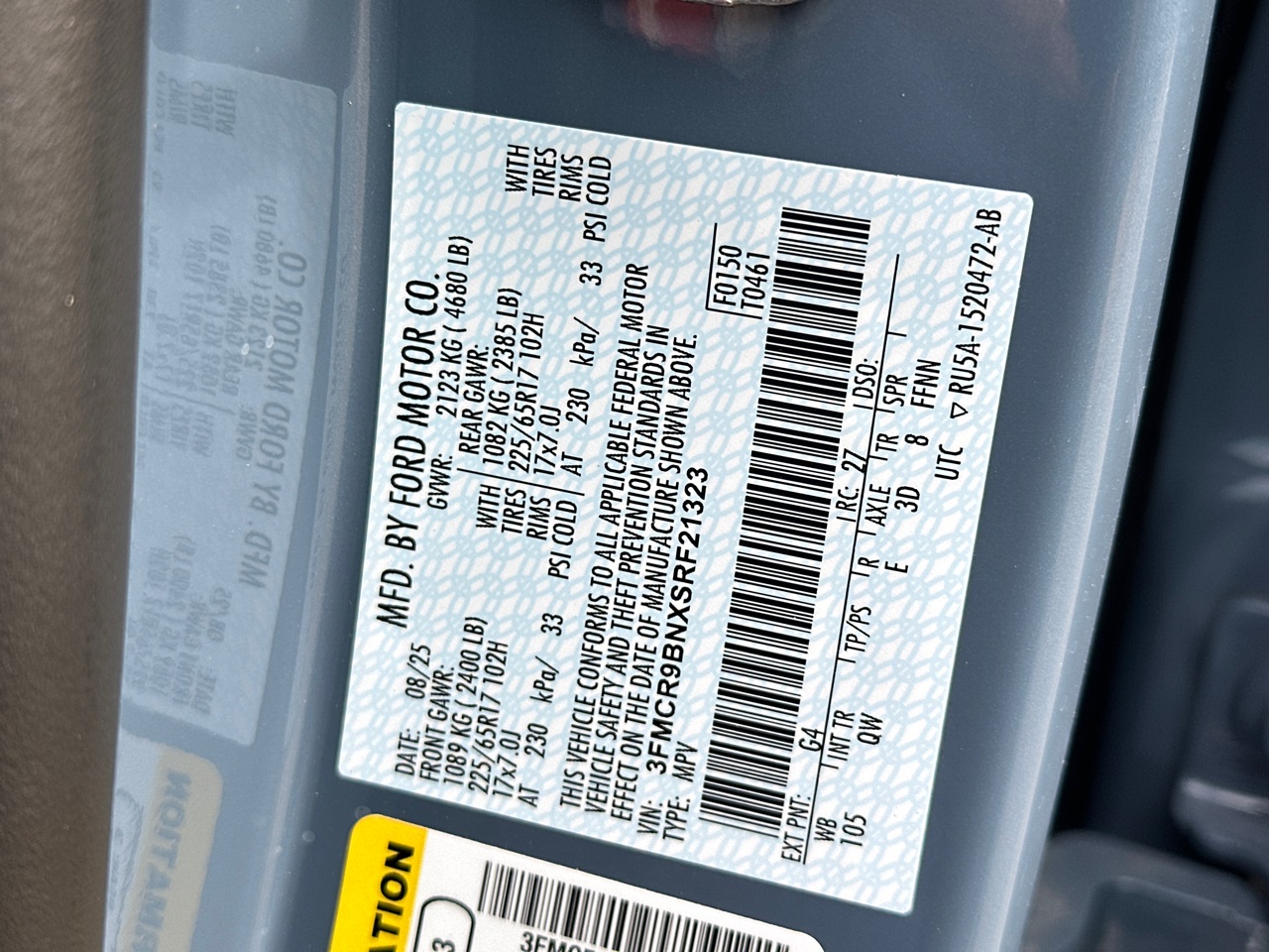 2025 Ford Bronco Sport Big Bend Image 22 of 34