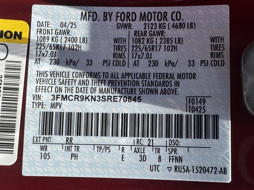 2025 Ford Bronco Sport Free Wheeling Image 42 of 42